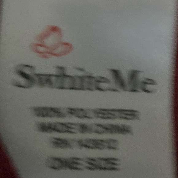 Red Satin Blend Shiny Short Kimono - Picture 9 of 10